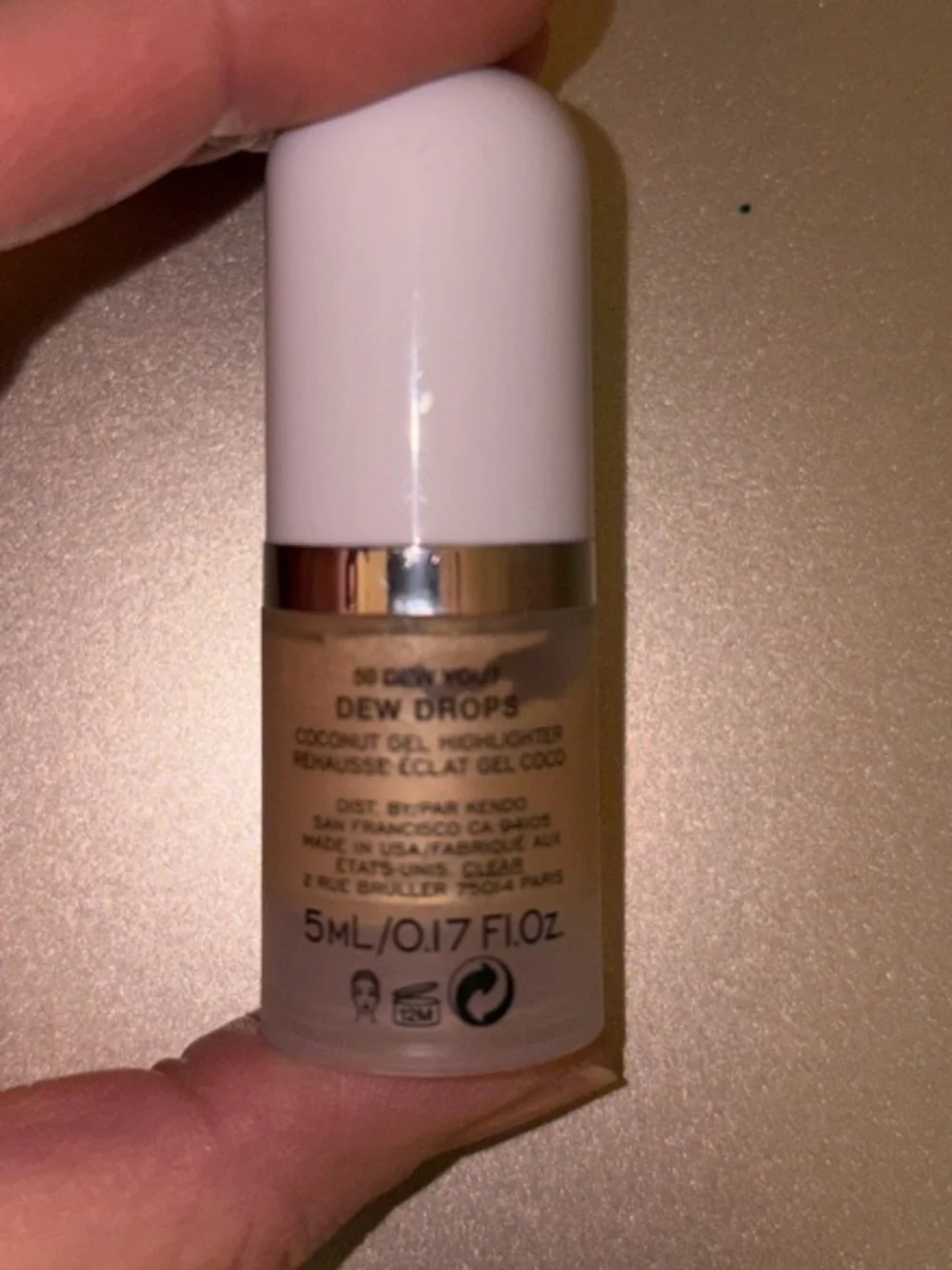 Marc Jacobs Dew Drops Coconut Gel Highlighter travel size 5ml/0.17 fl oz